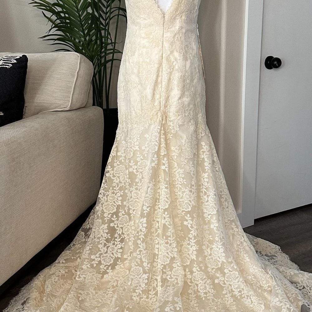 Lace bridal gown - Picture 8 of 8